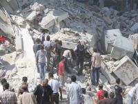 Halep’te Hava Saldırısı: 33 Ölü (VİDEO)