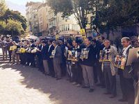 Amasya'da Darbe Protestosu