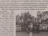 Mursi'nin Yargılanmasını Protesto Ettiler