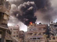 Şam'ın Kara İlçesi Yoğun Bombardıman Altında