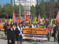 Uludağ Üniversitesi Öğrencileri Mazlum Halklar İçin Yürüdü