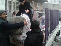 Diyarbakır'da Donmak Üzereyken Bulunan Aileye Yardım Edildi