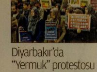 Diyarbakır'da 'Yermuk' Protestosu