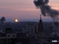 İsrail Uçakları Bu Sabah Yine Gazze'yi Vurdu!