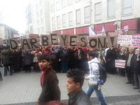 Taksim'de 28 Şubat Eylemi