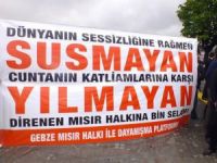 Cuntanın İdam Kararları Gebze’de Protesto Edildi