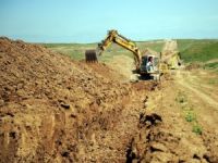 Irak-Suriye Sınırındaki Hendek Kazısını Görüntülendi