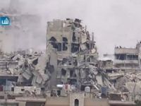 Humus'ta Hava Saldırısı: 14 Sivil Katledildi