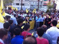 Denizli'de Mısır Protestosu