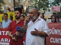 Mısır Cuntası Diyarbakır’da Protesto Edildi (FOTO)