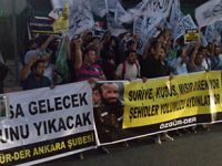 Ankara Mısır Elçiliği Önünde Darbe Protestosu (FOTO)