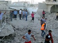 Azez'de Vakum Bombalı Saldırı (VİDEO)