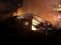 Gazze'ye 23 Saatte 322 Saldırı