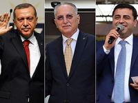 Erdoğan Oy Pusulasında İlk Sırada