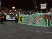 Sivas'ta Siyonist Rejim Tel'in Edildi