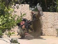 İşgalci Komando Böyle Yuvarlandı (FOTO)