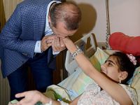Erdoğan Gazzeli Yaralıları Ziyaret Etti (FOTO)