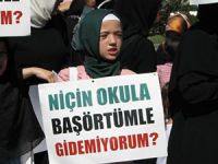 Başörtüsü Her Yerde Özgür Olsun Diye Eylem
