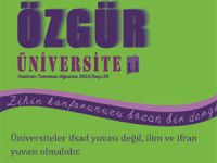 Özgür Üniversiteli Dergisinin 29. Sayısı Çıktı