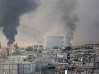 Kobani'de Çatışmalar Şiddetlendi