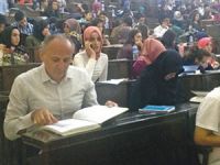 Dursun Çiçek Üniversitede Başörtülülerle Aynı Sırada