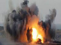 İdlib'te Çadır Kente Varil Bombalı Saldırı