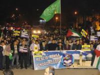 Mescidi Aksa Baskını Adana’da Protesto Edildi