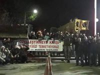 Yatağan'da Özelleştirme Karşıtı Eylem