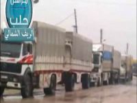 PKK Kontrolündeki Esed'in 25 Tırlık Konvoyuna El Konuldu (VİDEO)