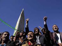 Yemen'de ''Husi Darbesi'' Protesto Ediliyor