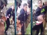 Filistinli Çocuğa Köpek İşkencesi! (VİDEO)