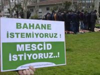 Bilgi Öğrencileri Mescit İstiyor (FOTO)