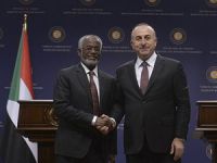 Çavuşoğlu Sudan Dışişleri Bakanı İle Görüştü