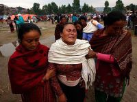 Nepal'de Toprak Kayması