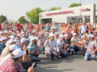 Otomotiv İşçilerinin Eylemi Devam Ediyor