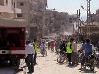 Halep'te Yerleşim Birimlerine Vakum Bombalı Saldırı