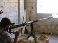 Suriyeli Direnişçiler Keskin Nişancı Tüfeği Üretti (FOTO)