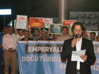 Sapancalı Müslümanlar Çin Emperyalizmini Protesto Etti