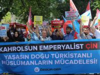 Doğu Türkistan’daki Çin Zulmü İstanbul'da Lanetlendi