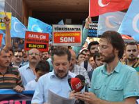 Maraş'ta Çin'in Doğu Türkistan Zulmü Protesto Edildi