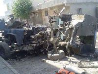 Silopi'de Zırhlı Polis Aracına Mayınlı Saldırı