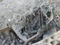 İmkander Ambulansları İdlib'te Vuruldu