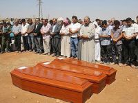 Minik Aylan Suriye'de Toprağa Verildi