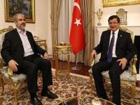 Başbakan Davutoğlu Halid Meşal'le Görüştü