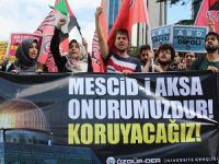 Aksa’ya Yönelik Saldırganlığa Gençlerden Protesto