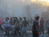 Humus'a Hava Saldırısı: 13 Sivil Hayatını Kaybetti
