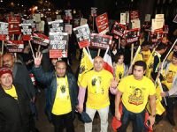 Londra'da "Stop Sisi" Protestosu