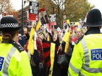 Sisi Londra'da Protesto Edildi