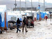 Irak'taki Sığınmacıların Yağmur Çilesi