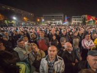 Karadağ'da Hükümet Karşıtı Protesto